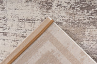 Low-Pile Rug - Alvora Taupe Border