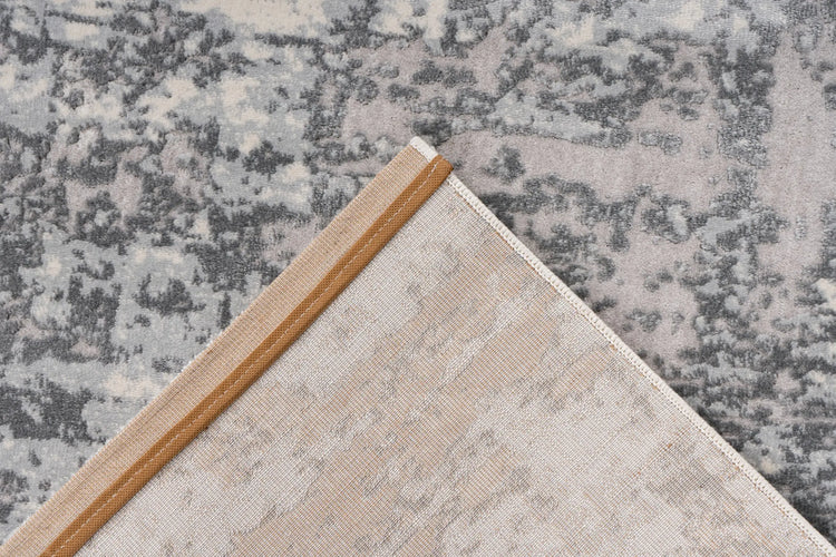 Low-Pile Rug - Alvora Blue Distressed