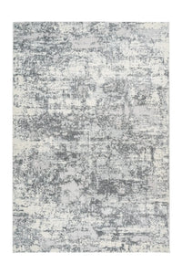 Low-Pile Rug - Alvora Silver Distressed