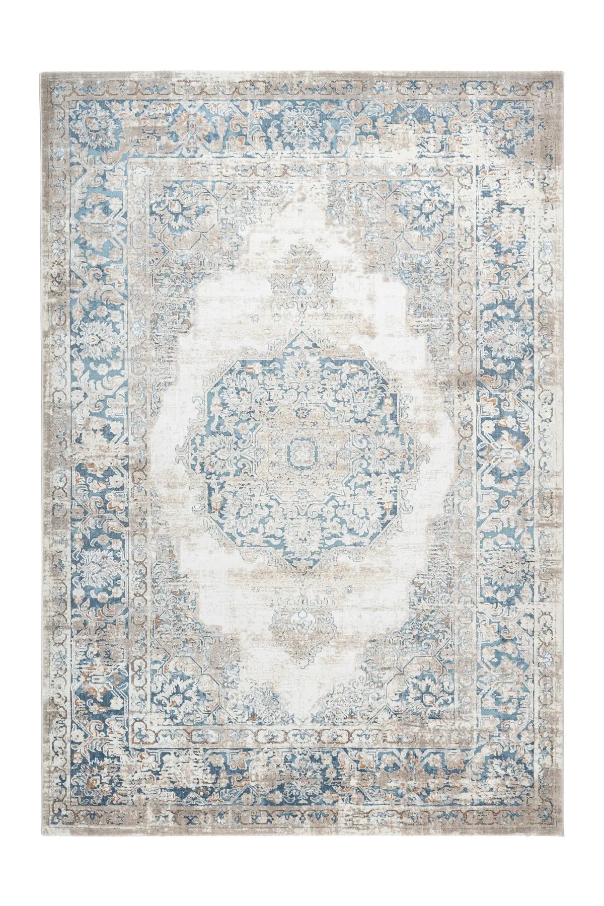 Low-Pile Rug - Alvora Blue