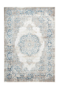 Low-Pile Rug - Alvora Blue