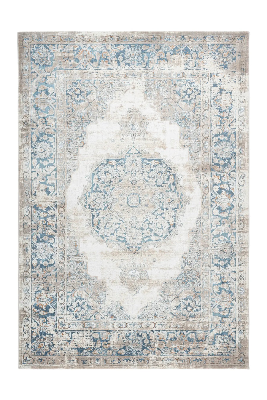 Low-Pile Rug - Alvora Blue