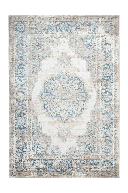 Low-Pile Rug - Alvora Blue