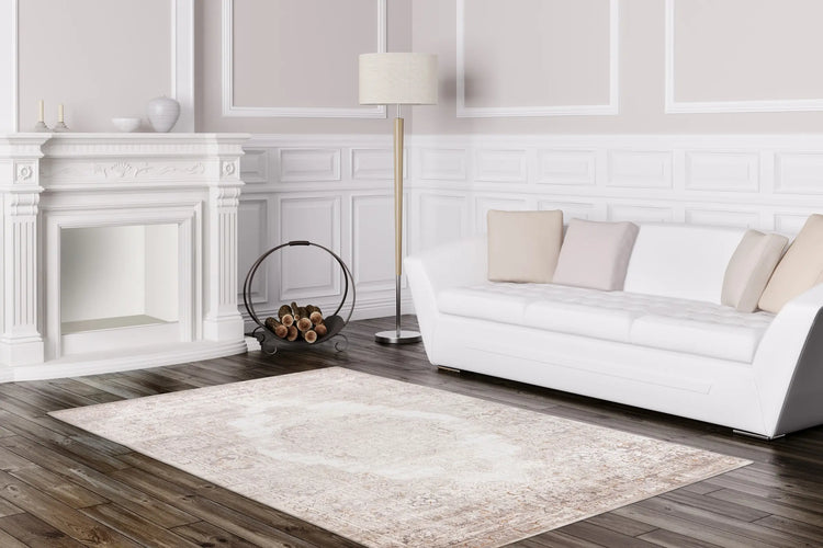 Low-Pile Rug - Alvora Taupe