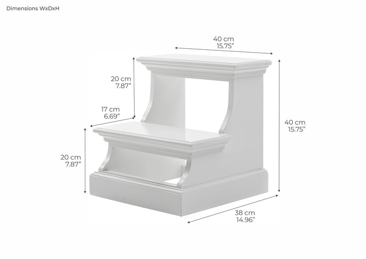 Halifax Steps - Blanc | Marcottestyle
