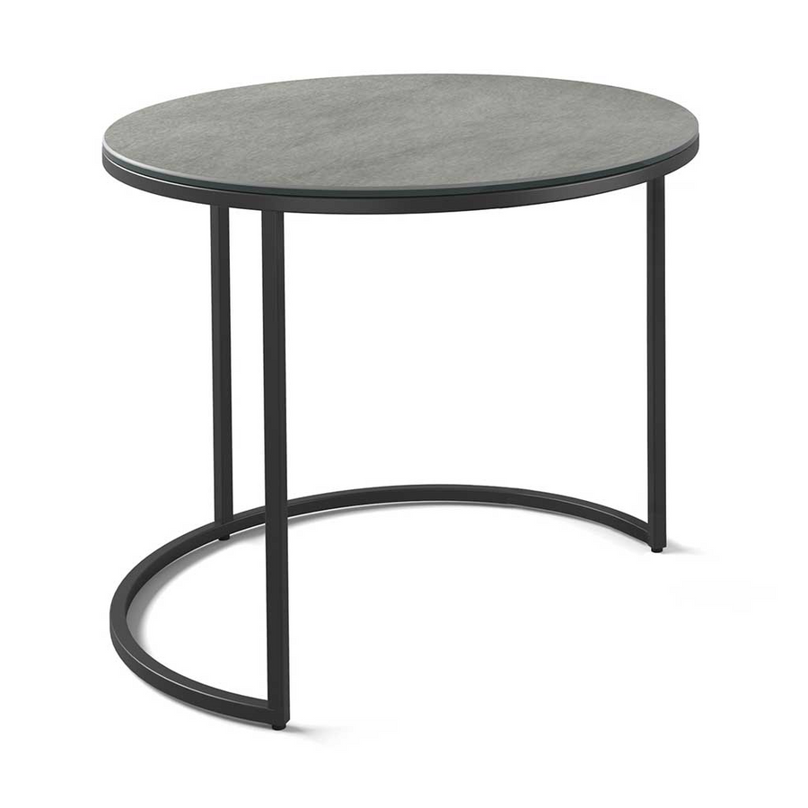 Senjo Table basse Set – Ø58/48/38 – Gris Céramique