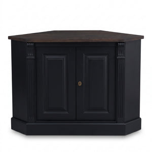 Sideboard - Loches - Solid Wood - 110 x 52 x 78 cm - Black