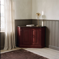 Sideboard Loches in bordeaux, in an interior, 110 x 52 x 78 cm