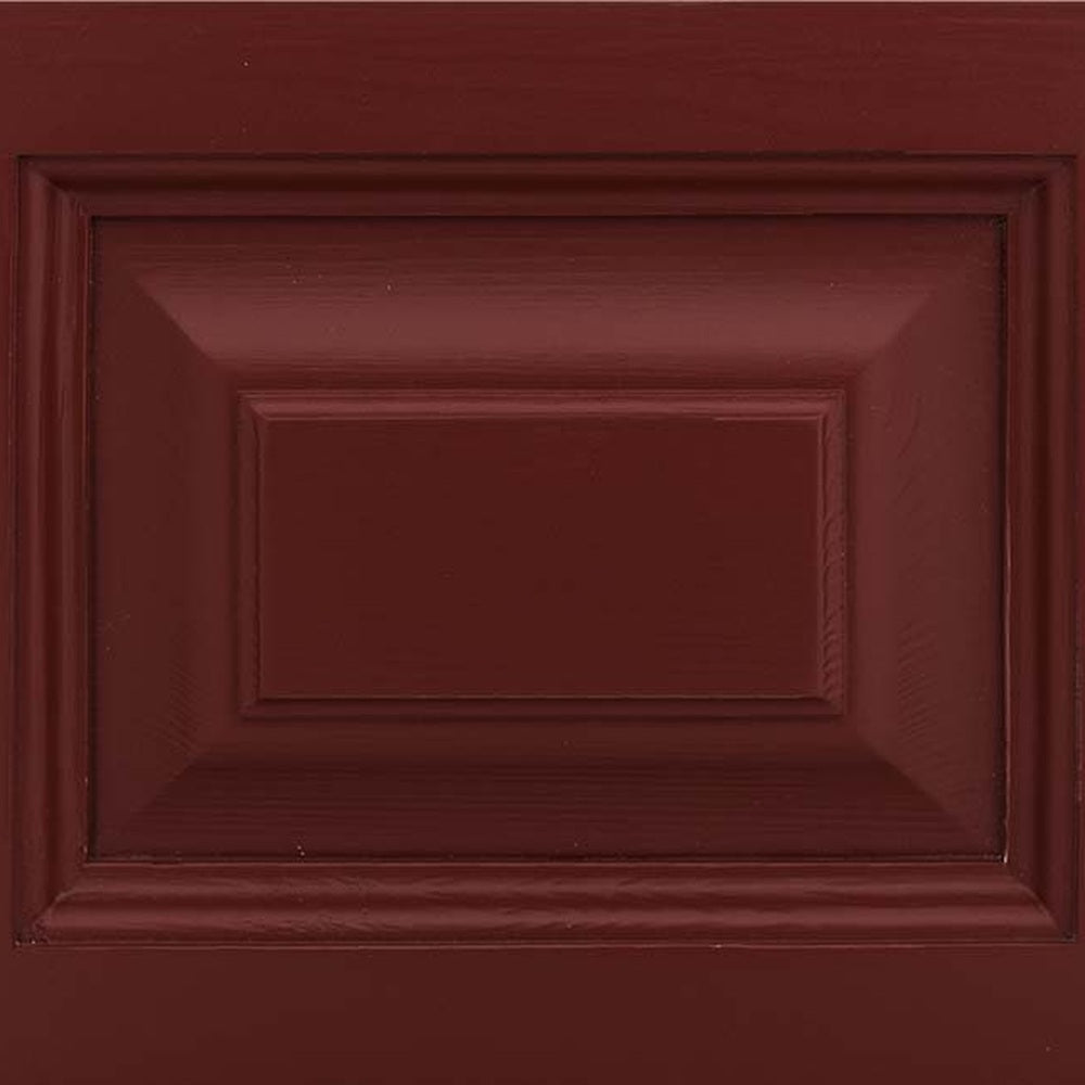 Material sample of the bordeaux finish of the Sideboard Loches