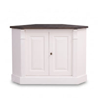 Sideboard Loches in white, front view, 110 x 52 x 78 cm