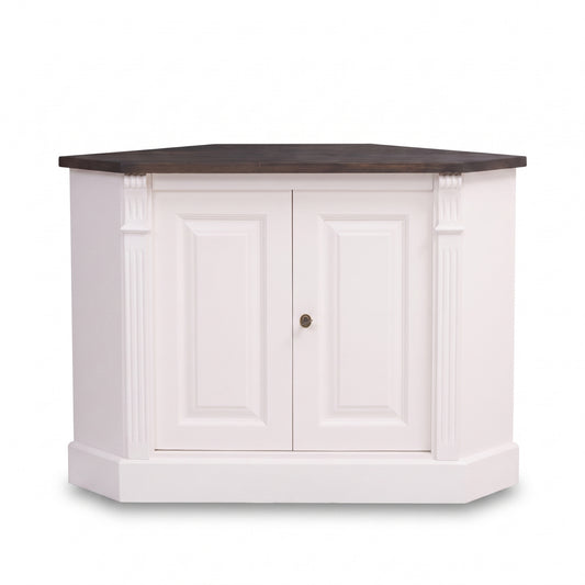 Sideboard Loches in white, front view, 110 x 52 x 78 cm
