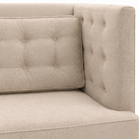 Sofa Sitzbank Breitling - Beige - 165 x 89 x 92 cm