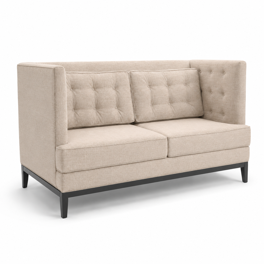 Sofa Sitzbank Breitling - Beige - 165 x 89 x 92 cm