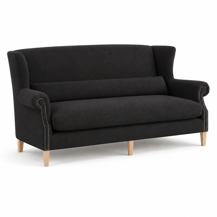 Sofa Bench Crombach - 2 Seater - Black - 140x70x74 cm - Fully Customizable