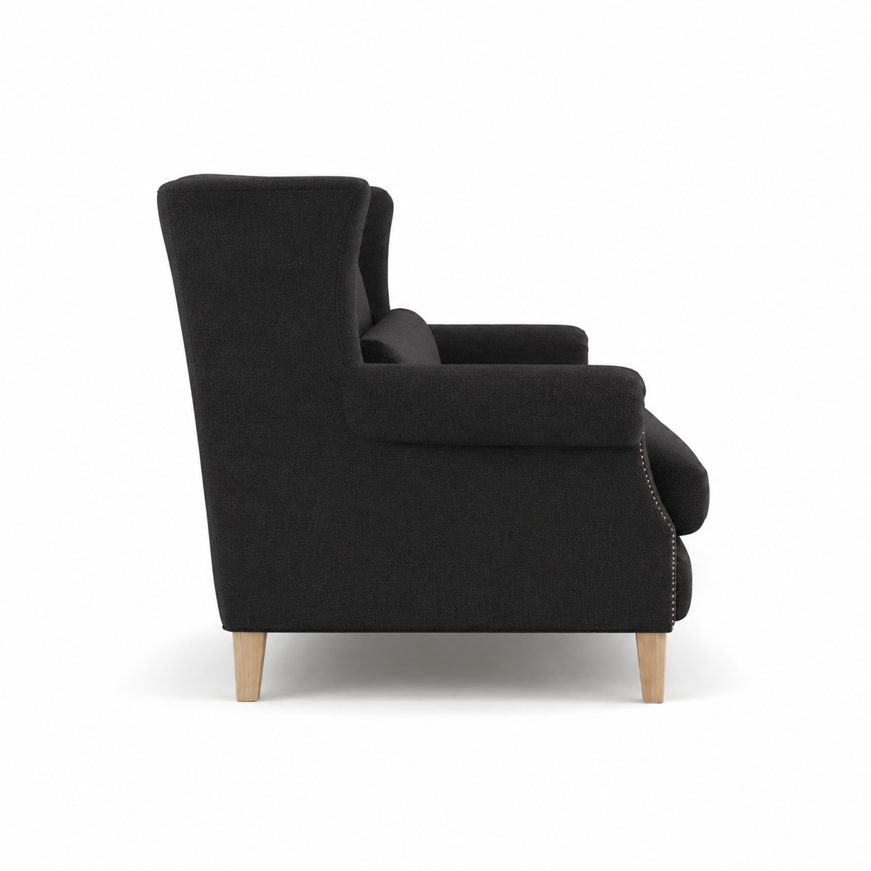 Sofa Bench Crombach - 2 Seater - Black - 140x70x74 cm - Fully Customizable