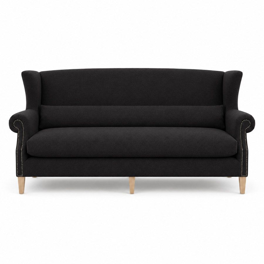 Sofa Bench Crombach - 2 Seater - Black - 140x70x74 cm - Fully Customizable