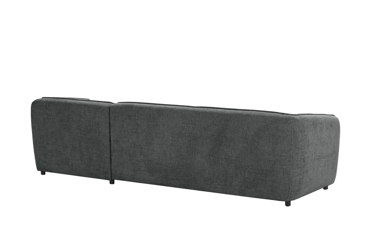 Sofa Cavallo - Black Fabric Corner Sofa 280×152cm | Marcottestyle