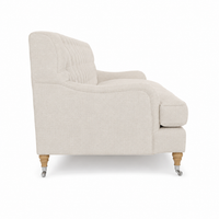 Sofa Henry - Braun - 195 x 92 x 87 cm - Country Style - Customizable