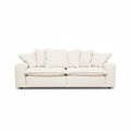 Canapé Linoa - Crème Beige - 2,5 Seater
