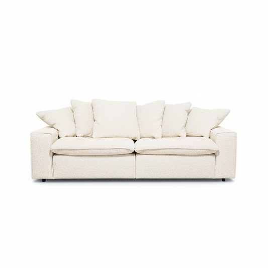 Sofa Linoa - Cream Beige - 2,5 Seater | Marcottestyle