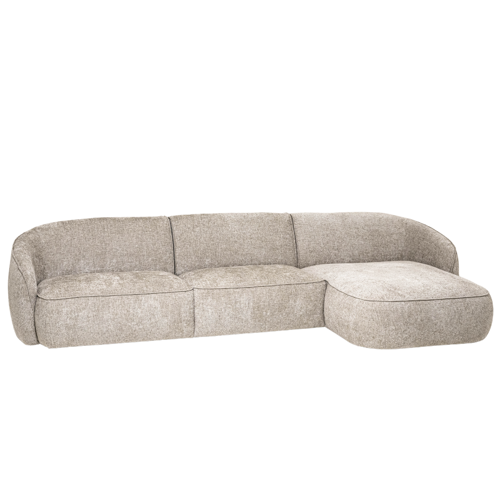Sofa Liora – Beige Modern Corner Sofa 319×155 cm | Marcottestyle