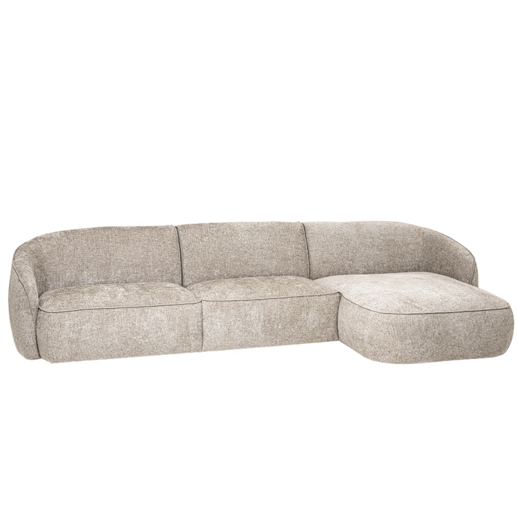 Sofa Liora – Beige Modern Corner Sofa 319×155 cm | Marcottestyle