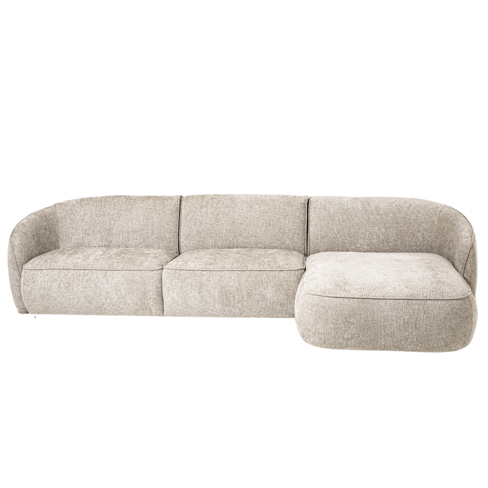 Sofa Liora – Beige Modern Corner Sofa 319×155 cm | Marcottestyle
