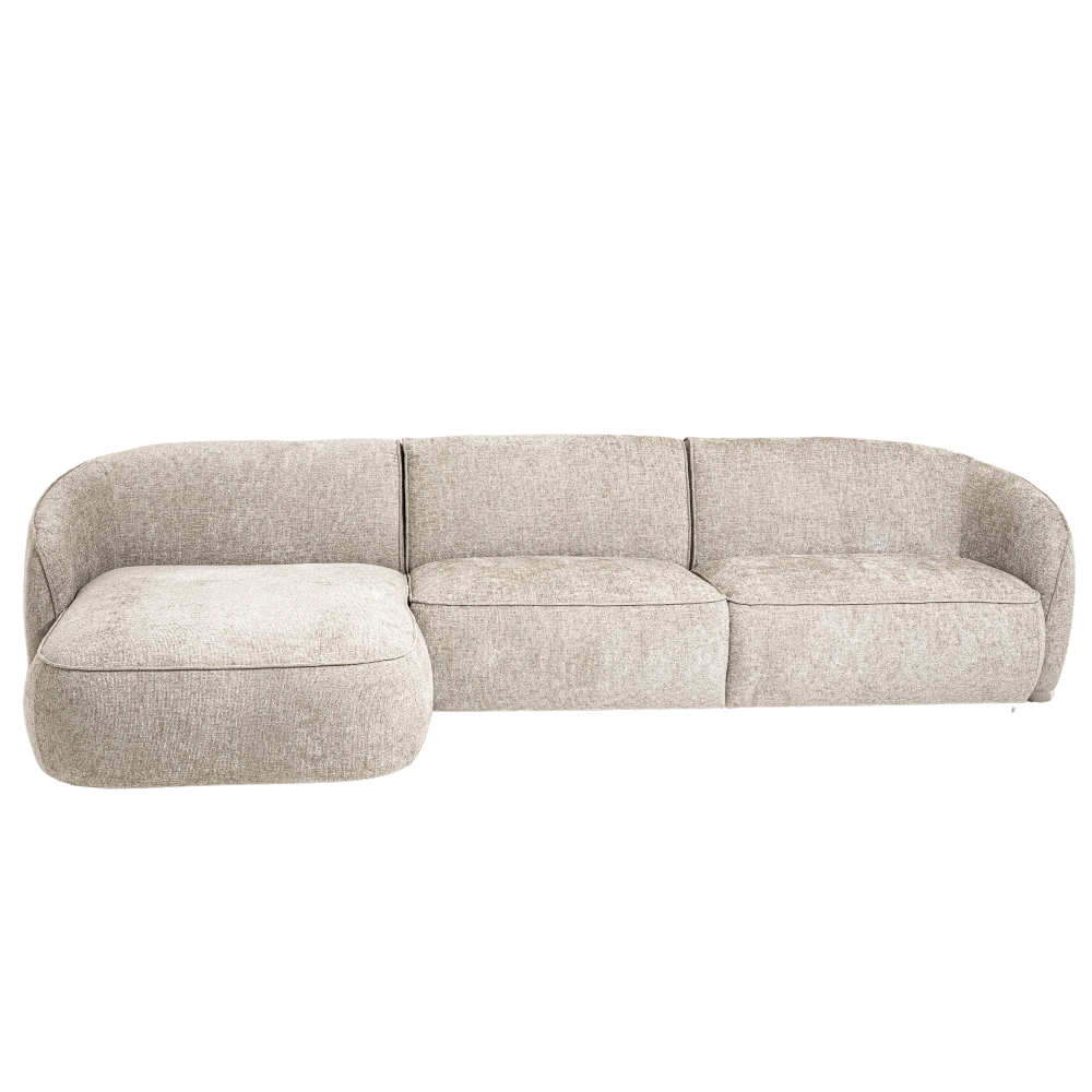 Sofa Liora – Beige Modern Corner Sofa 319×155 cm | Marcottestyle