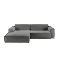 Canapé Midtown - Gris foncé - Lounge | Marcottestyle