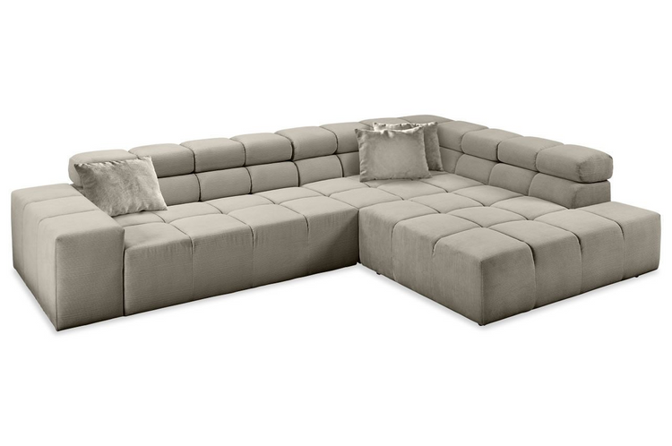 Sofa Ovionne Line - Sandstone - Lounge 319x215cm | Marcottestyle