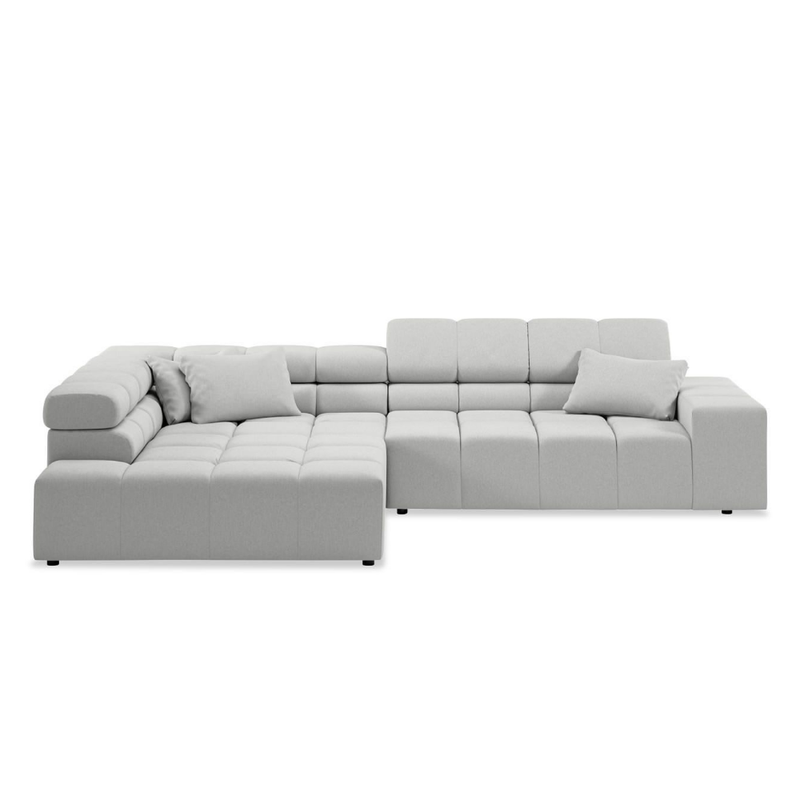 Sofa Ovionne Matric - Stahl - Lounge 319x215cm