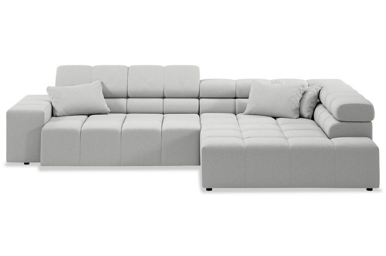 Sofa Ovionne Matric - Steel - Lounge 319x215cm | Marcottestyle