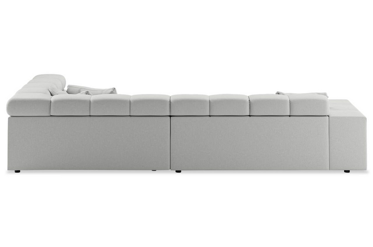 Sofa Ovionne Matric - Steel - Lounge 319x215cm | Marcottestyle