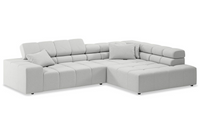 Sofa Ovionne Matric - Steel - Lounge 319x215cm