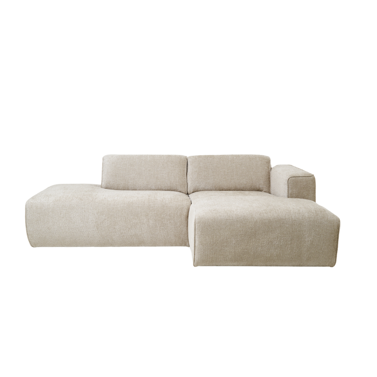Sofa Viero – Compact Beige Modern Corner Sofa 227×161 cm | Marcottestyle