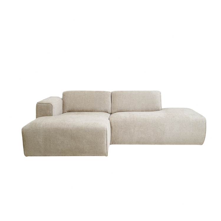 Sofa Viero – Compact Beige Modern Corner Sofa 227×161 cm | Marcottestyle
