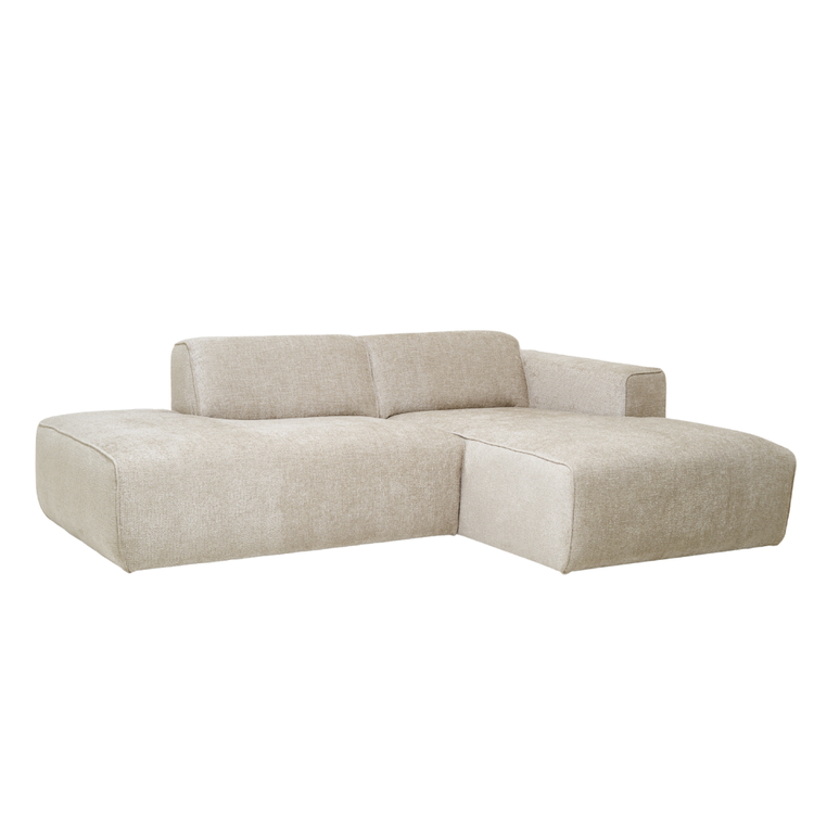 Sofa Viero – Compact Beige Modern Corner Sofa 227×161 cm | Marcottestyle