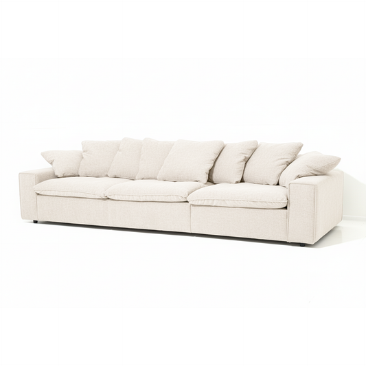 Sofa Linoa - Cream Beige - 5 Seater | Marcottestyle
