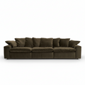 Sofa Linoa - Dunkel Olive - 5 Seater