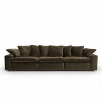 Sofa Linoa - Dark Olive - 5 Sitzer | Marcottestyle