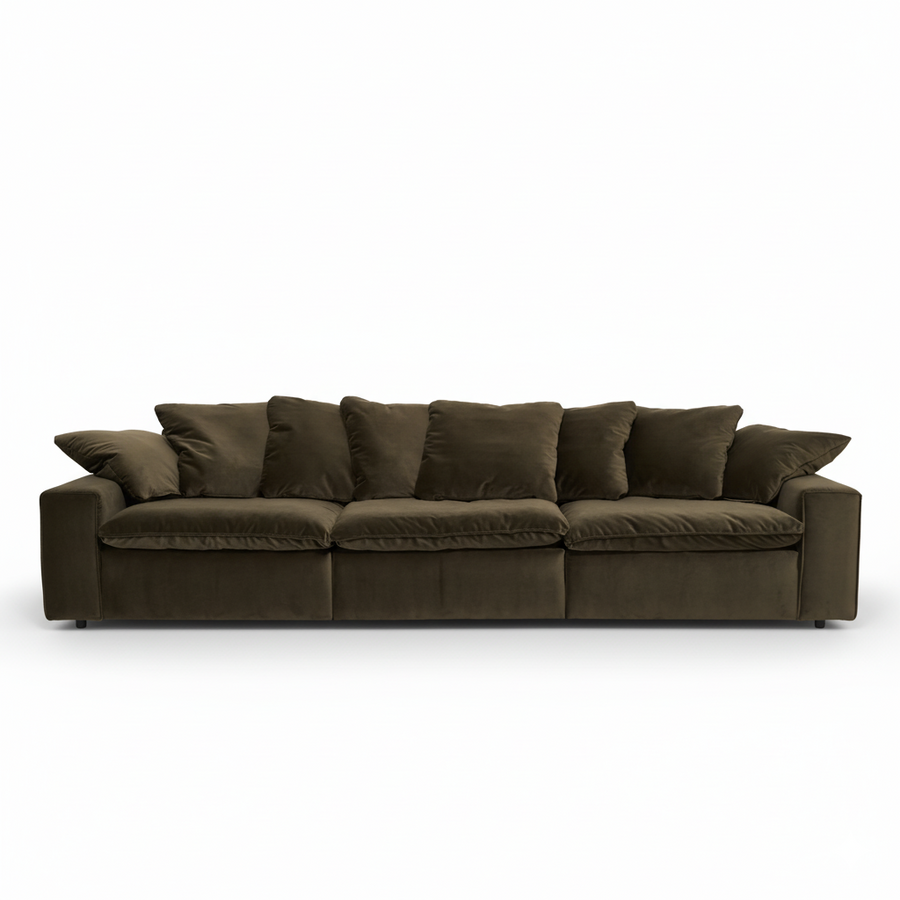 Sofa Linoa - Dark Olive - 5 Sitzer | Marcottestyle