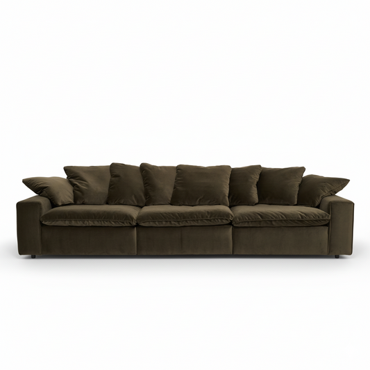 Sofa Linoa - Dark Olive - 5 Seater | Marcottestyle