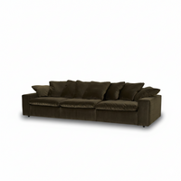 Sofa Linoa - Dark Olive - 5 Sitzer | Marcottestyle