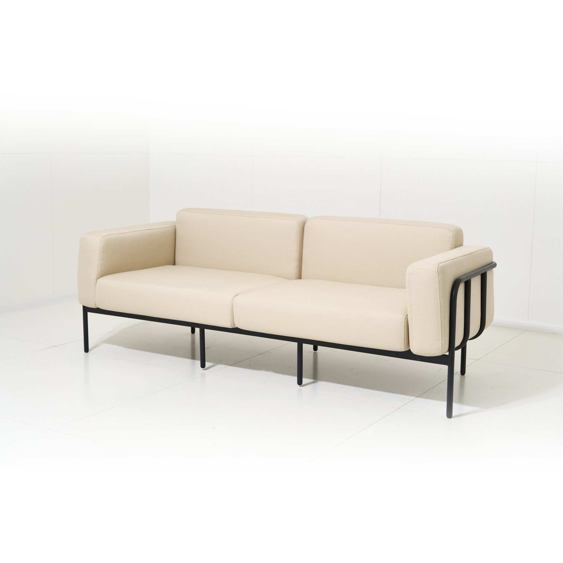 Outdoor Sofa Forleon - Beige 203x78x74cm | Marcottestyle
