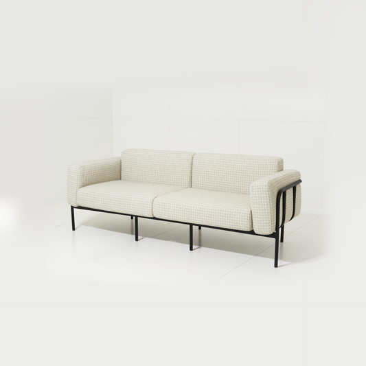 Outdoor Sofa Forleon - Light Beige 202x80x72cm | Marcottestyle