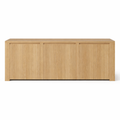 Solid Oak Dresser Augusta - 100x40x200cm