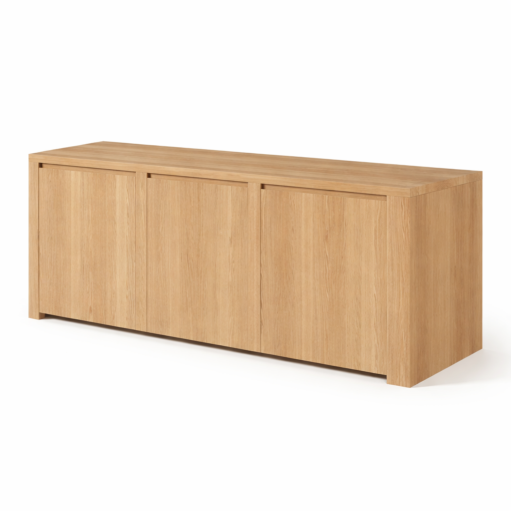 Cabinet Augusta - Solid Oak - 200×40×100 cm
