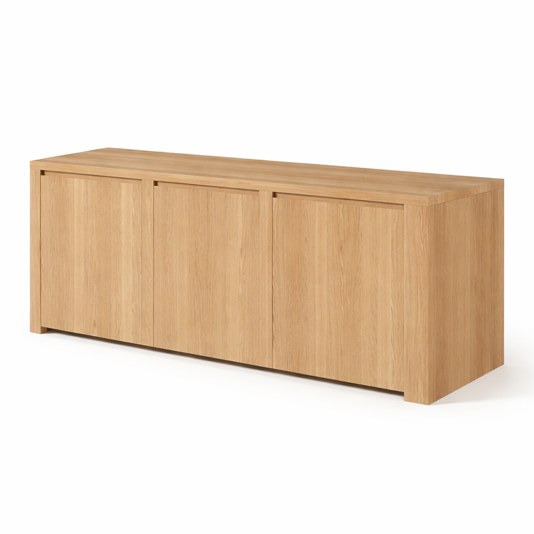 Cabinet Augusta - Solid Oak - 200×40×100 cm