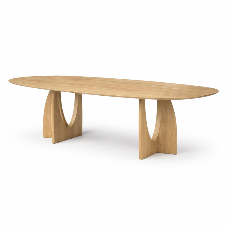 Alder Massiv Eiche Esstisch - 240x115x77cm
