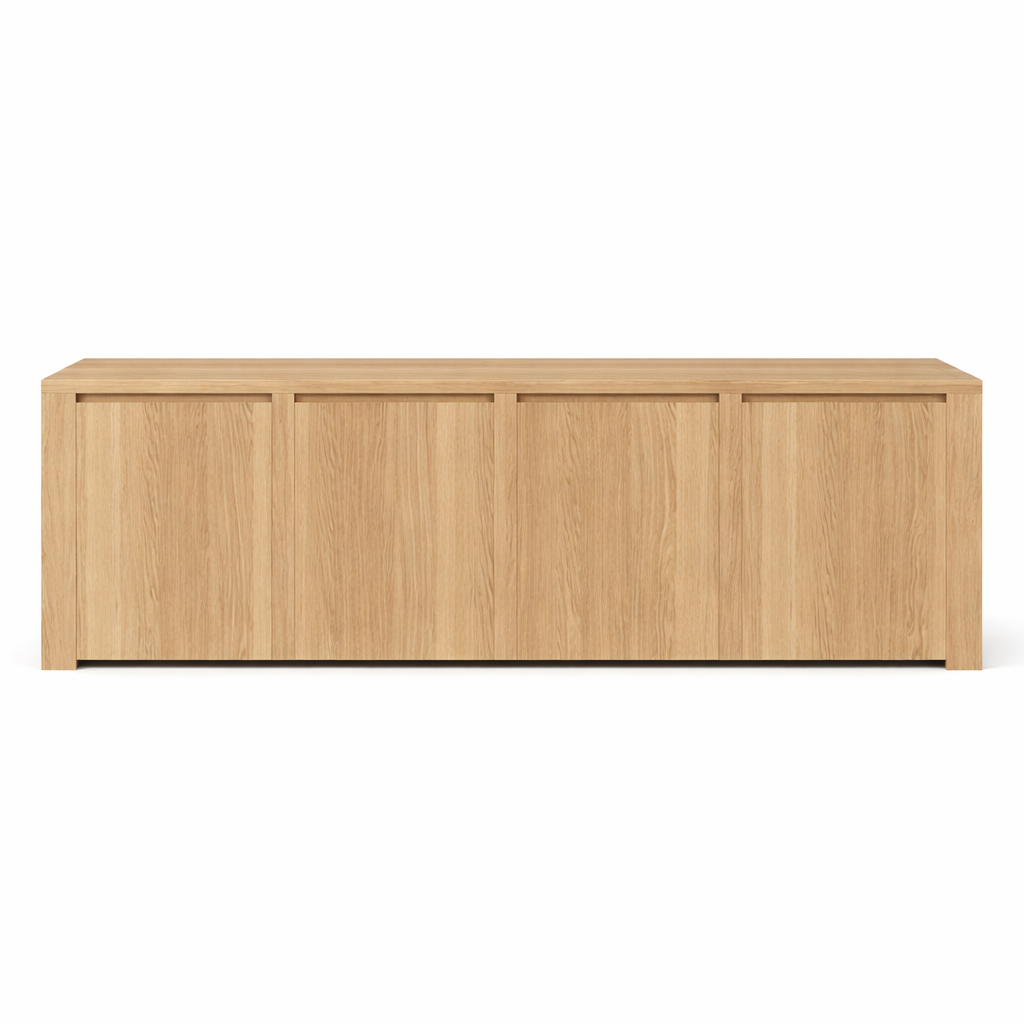Augusta solid oak dresser, 240 cm, country style